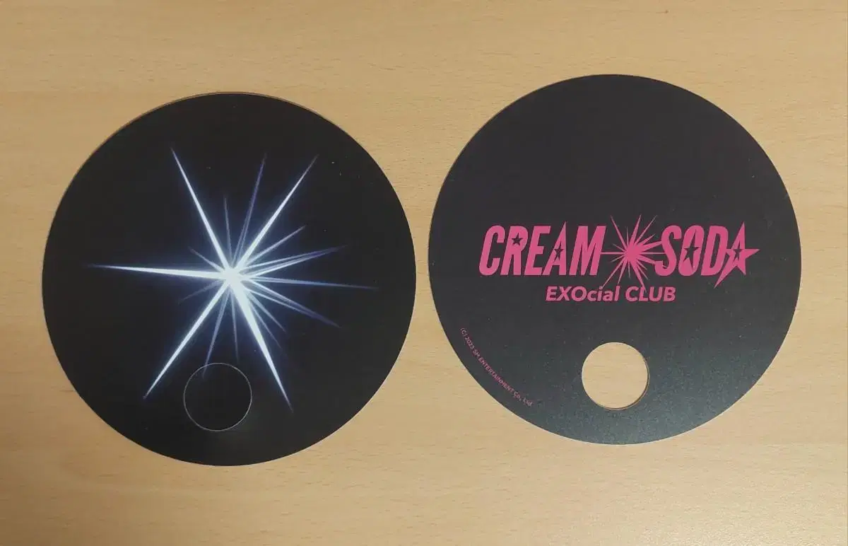 엑소 Cream Soda 팝업 부채 EXO Fan