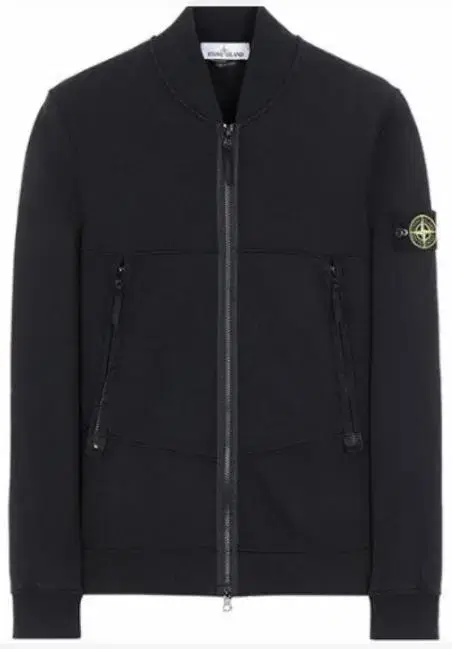 Stone Island 21ss Waffenpatch Bomber Jacket Black L (100)