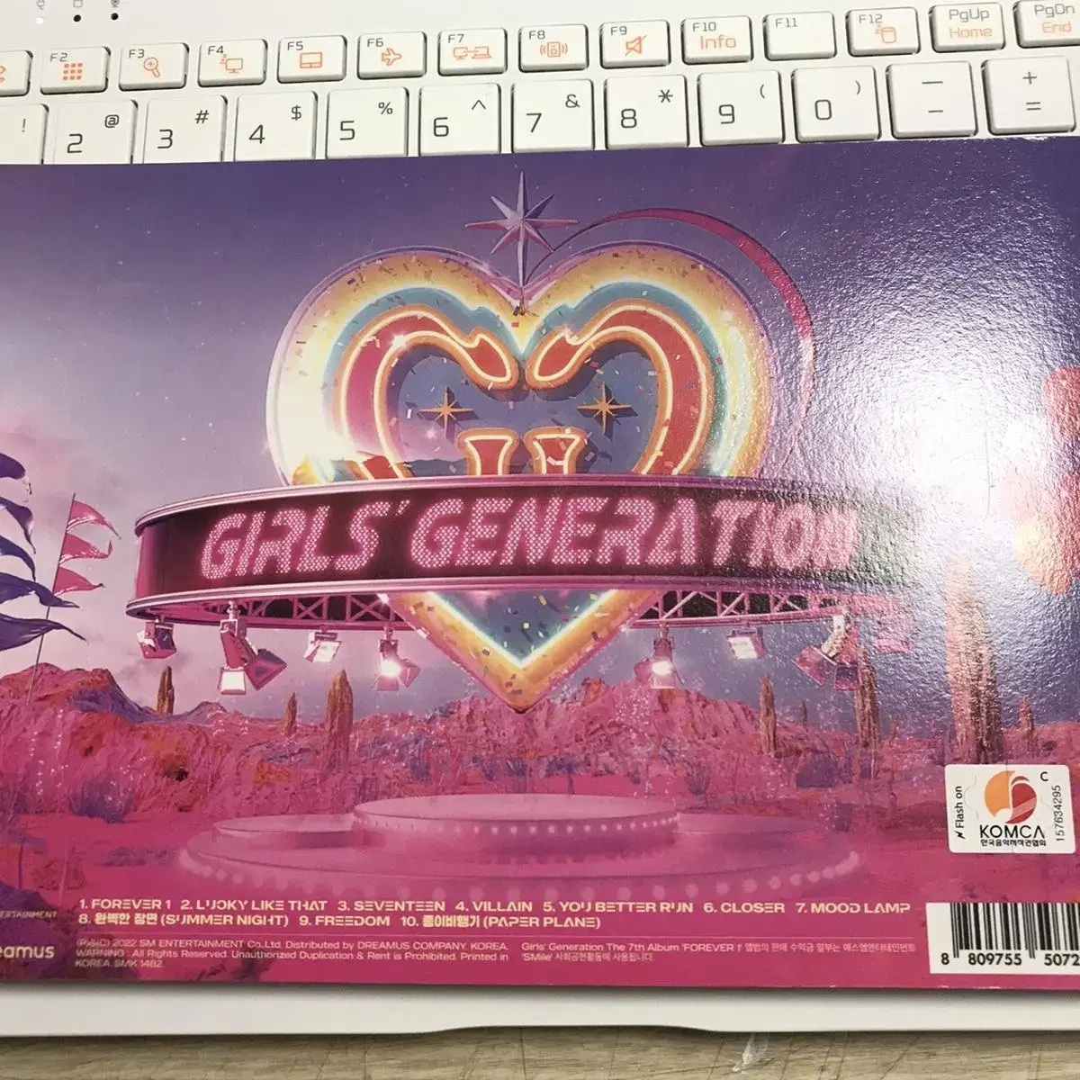 소녀시대 forever1 개봉앨범