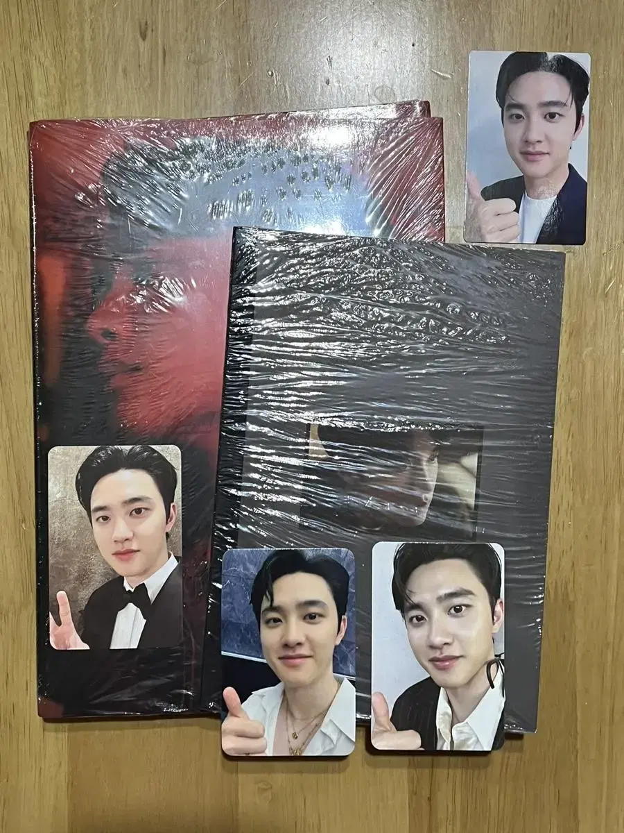 Unsealed ) exo d.o. Expected Film Notes version album wts Creamsoda unreleased photocard.