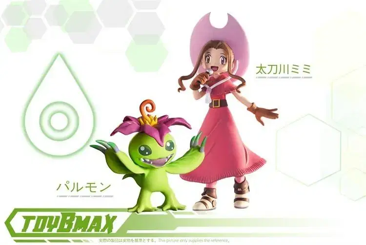 [New] TOYBMAX Digimon Adventure Imina & Palmon Resin Statue [Kokusai