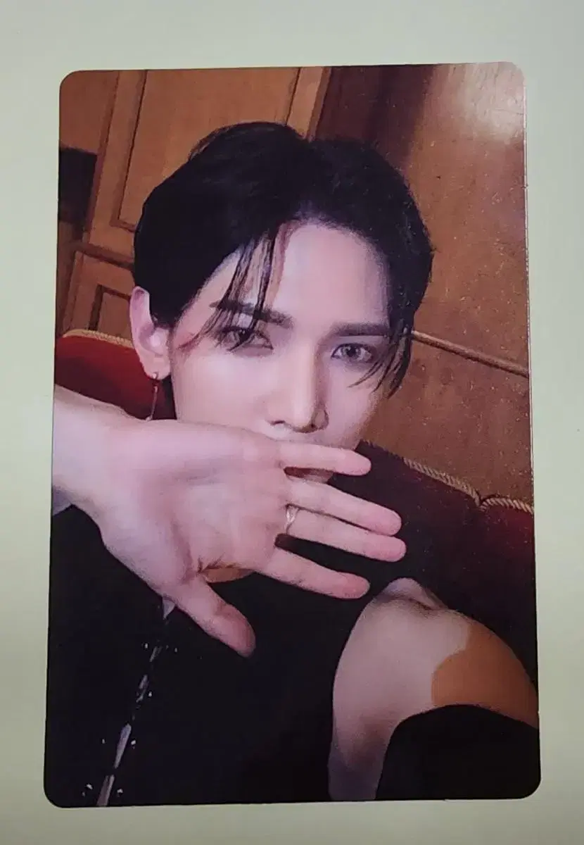 ateez yeosang photocard (let's do it backwards)