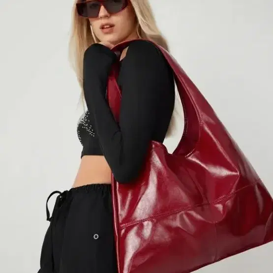 Shopcider red bigbag 샵사이다 빅백 레드