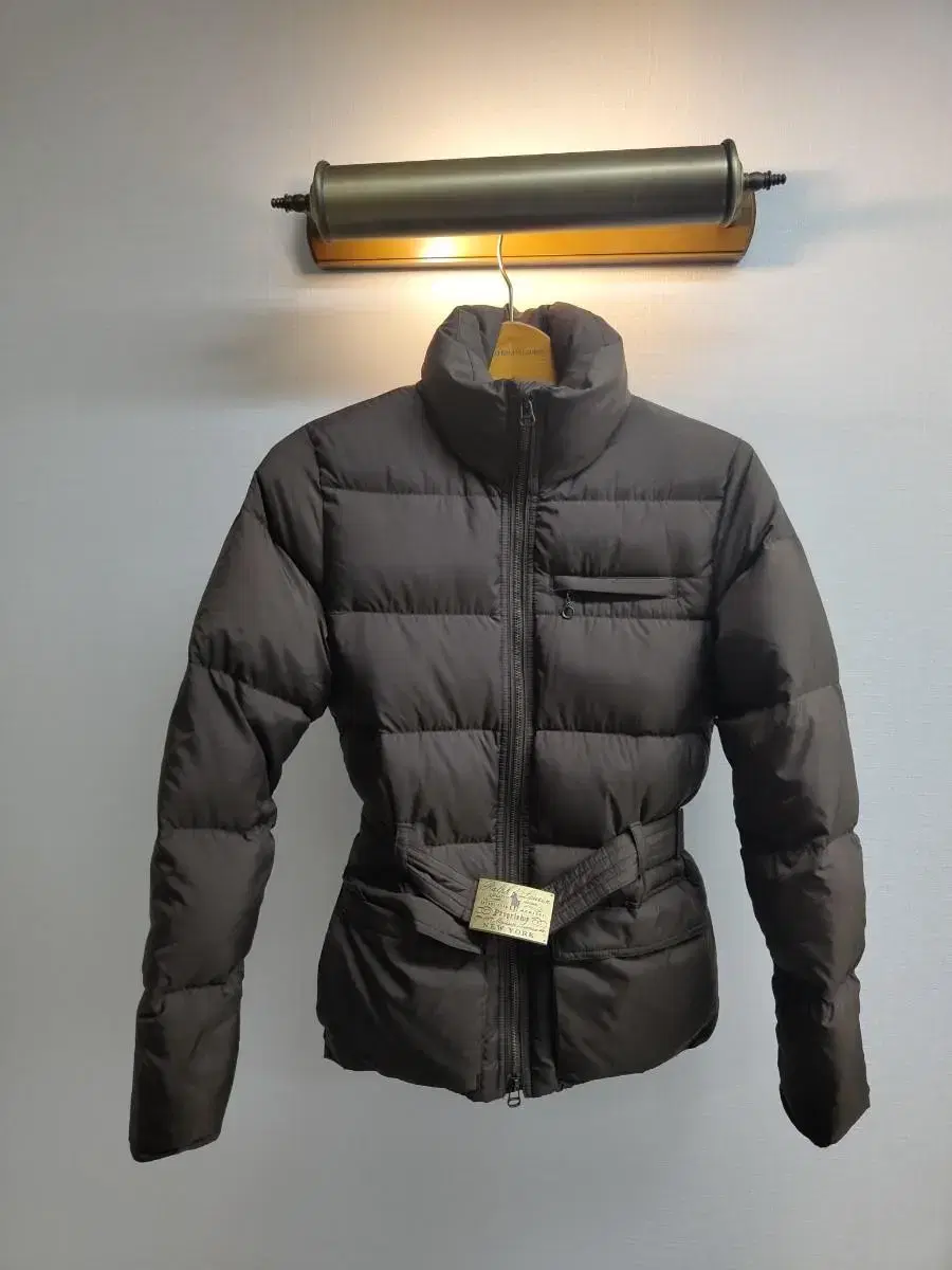 Women's S) Polo Ralph Lauren Old Money Look Buckle Duck Down Puffer