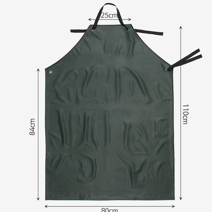 [새상품] 디그린 방수 업소용 앞치마 위생 수산시장 김장앞치마