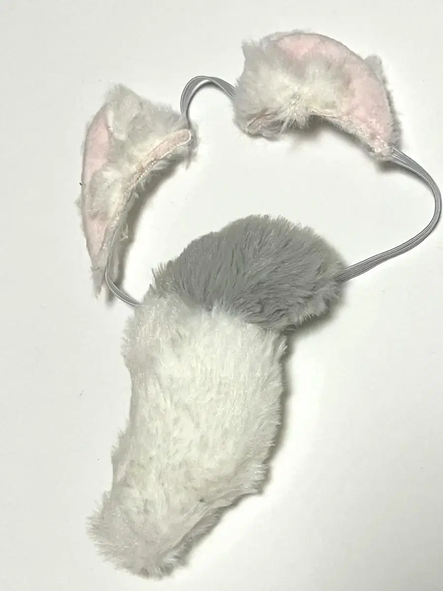 20cm doll Props Cat Ears Tail