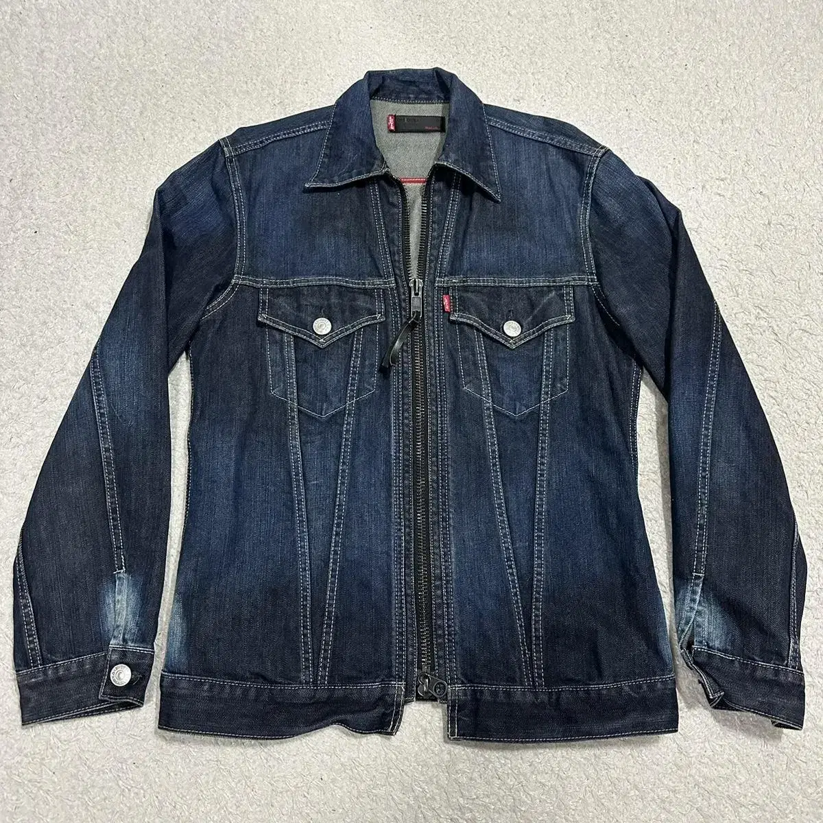 Levi's Redrupe Jeans Jacket Denim Zip-up M