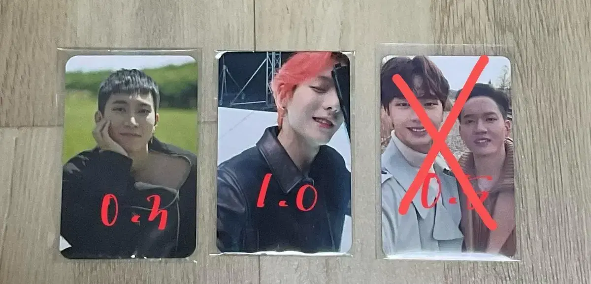 BTOB unreleased photocard, sell me an alpo.