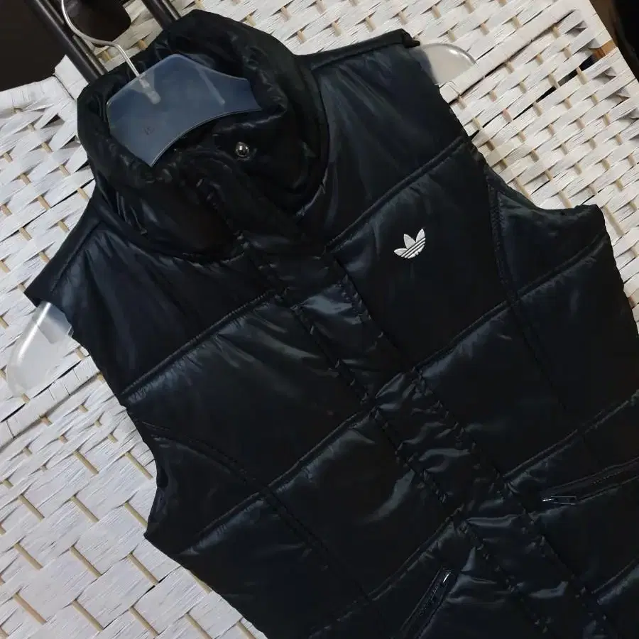 (0114) adidas 아디다스 불꽃 패딩 조끼 95 S