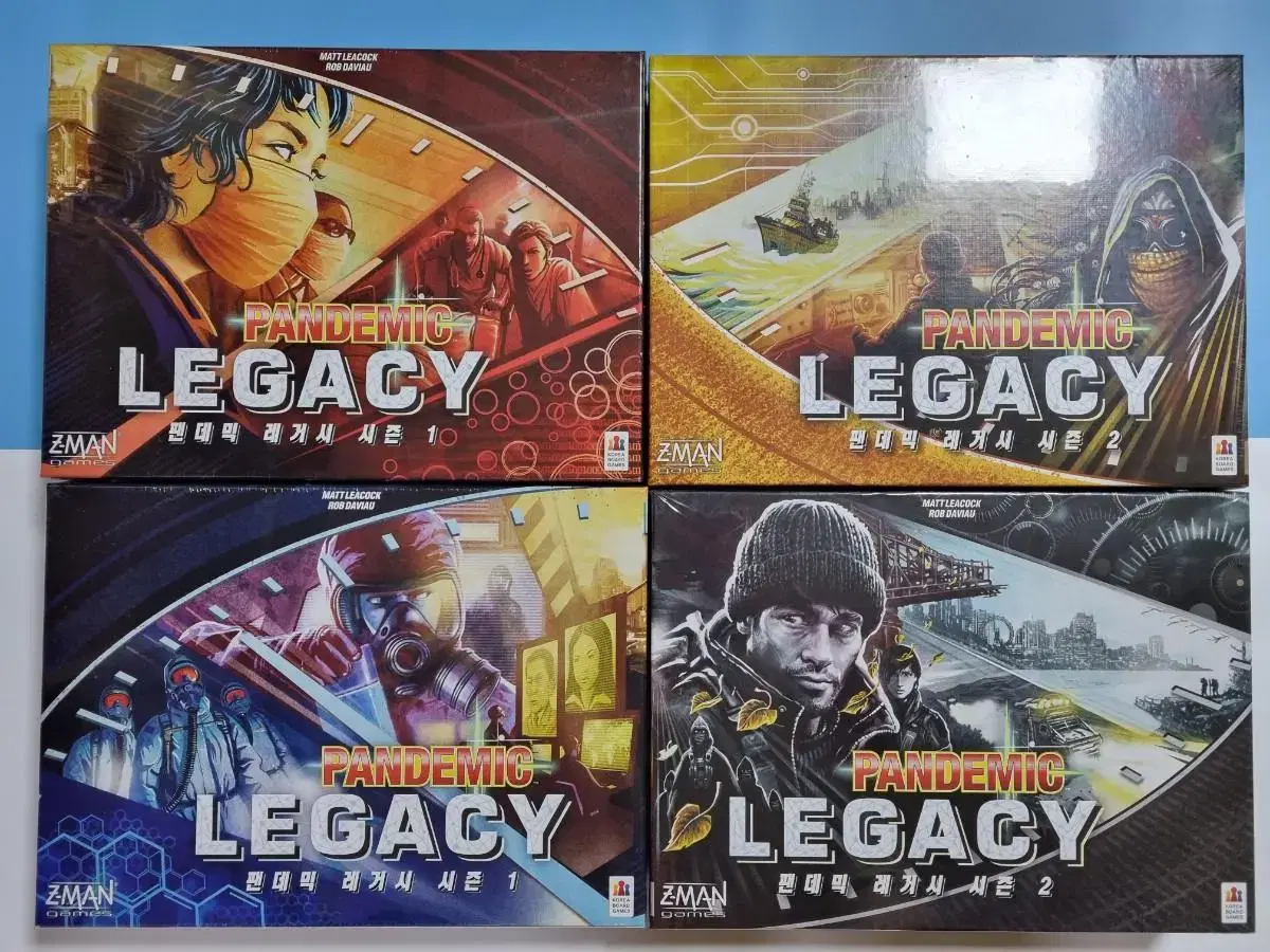 Board Game Pandemic Legacy Seasons 1 & 2 Unsealed