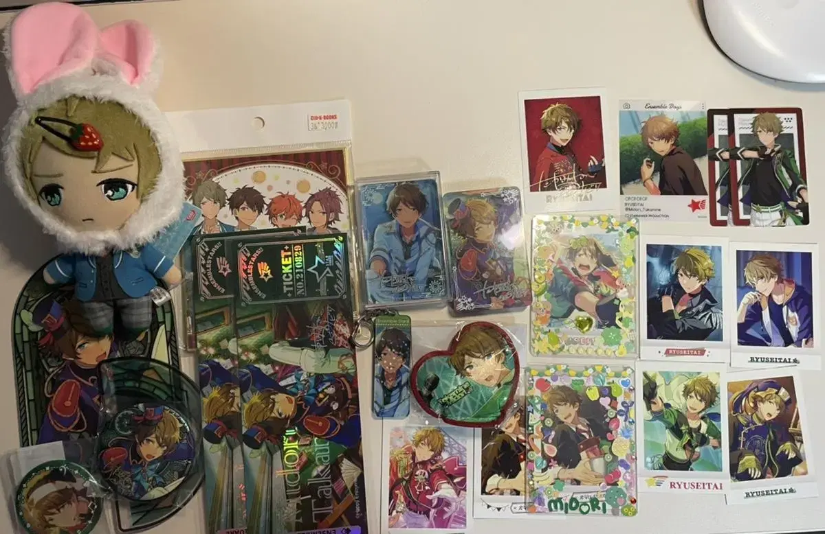 Anstar Midori Goods Set with Nui (acrylic, pasha, badge, etc.)