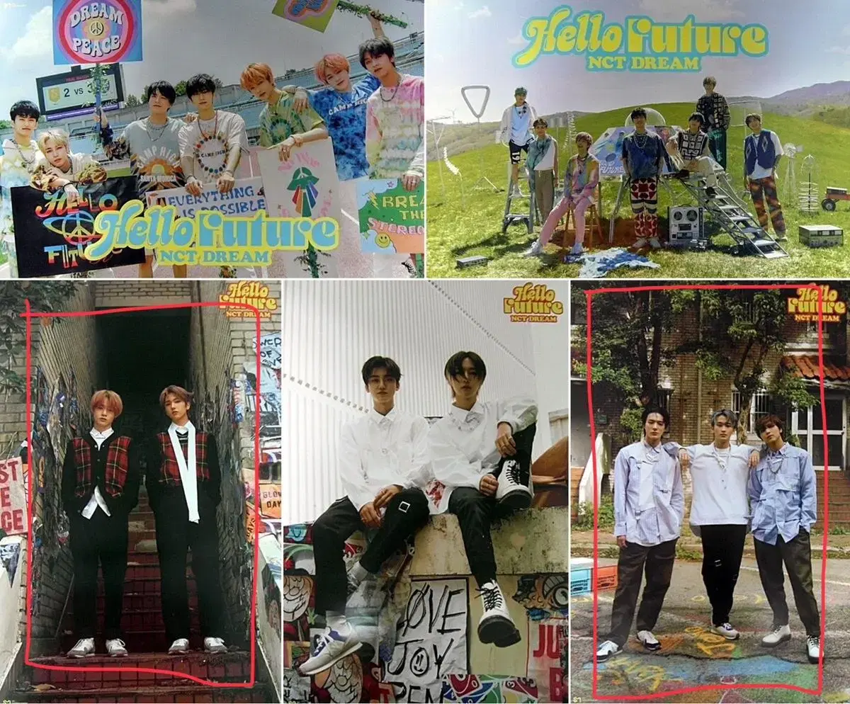 NCT Dream Vol. 1 Repackage [Hello Future] Bromide [Poster]