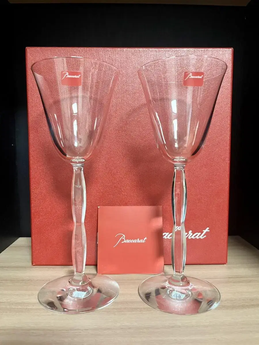 바카랏 와인 글라스 2P (Baccarat wine glass)