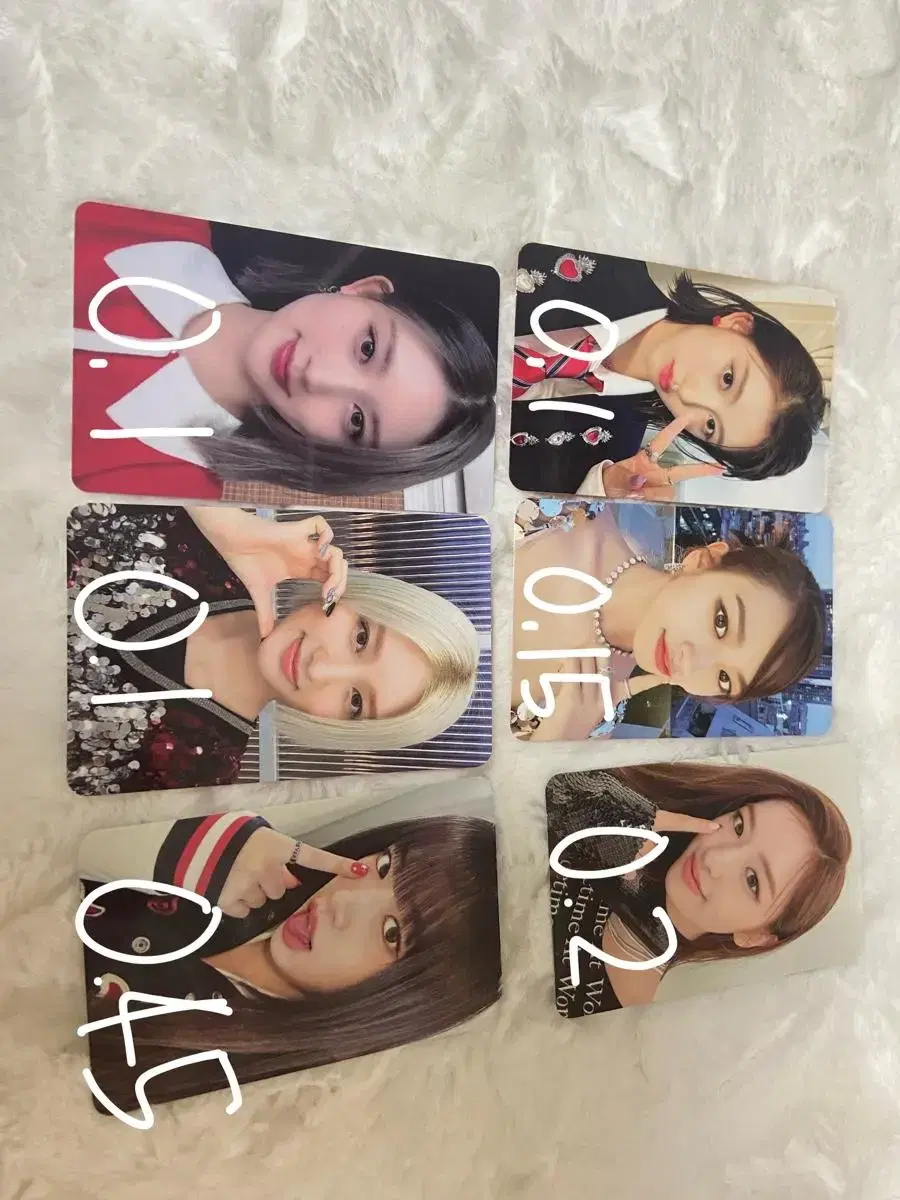 ive photocard yujin,gaeul(photocard market price)