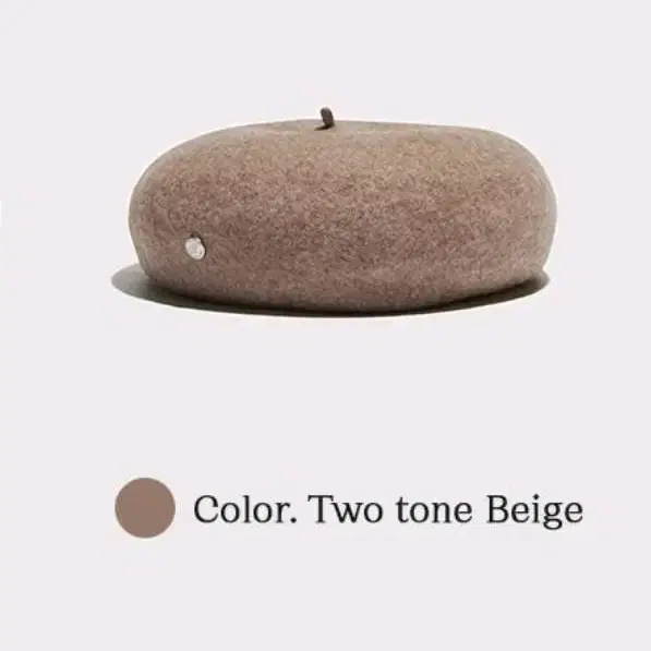 락피쉬웨더웨어 울 베레모 투톤베이지 (Two tone Beige)