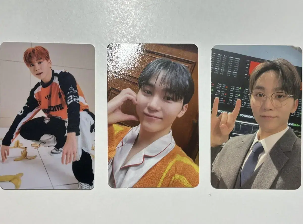 SEVENTEEN Seoksoon Bu boo seungkwan seungkwan Junhui Moon Junhui jun Photocard