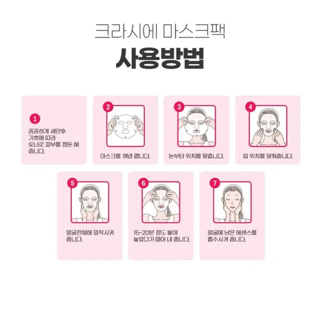 크라시에 여드름&모공 마스크팩