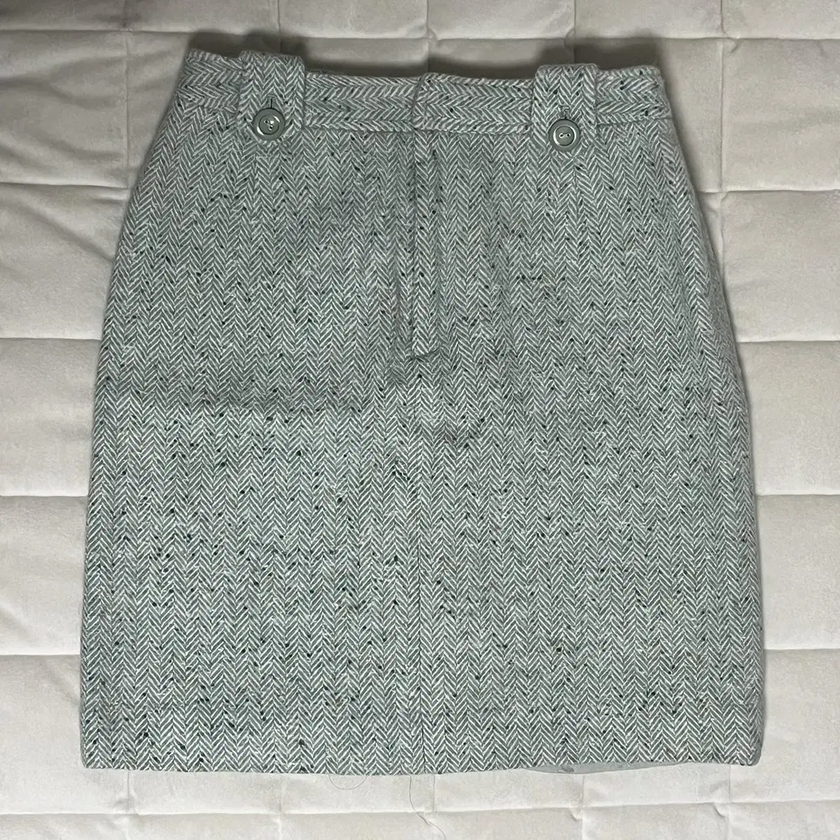 wndress tweed mini skirt 운드레스 민트 트위드 스커트