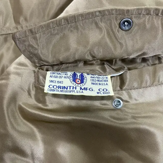 90s USA Corinth Mfg Co Ma-1 L