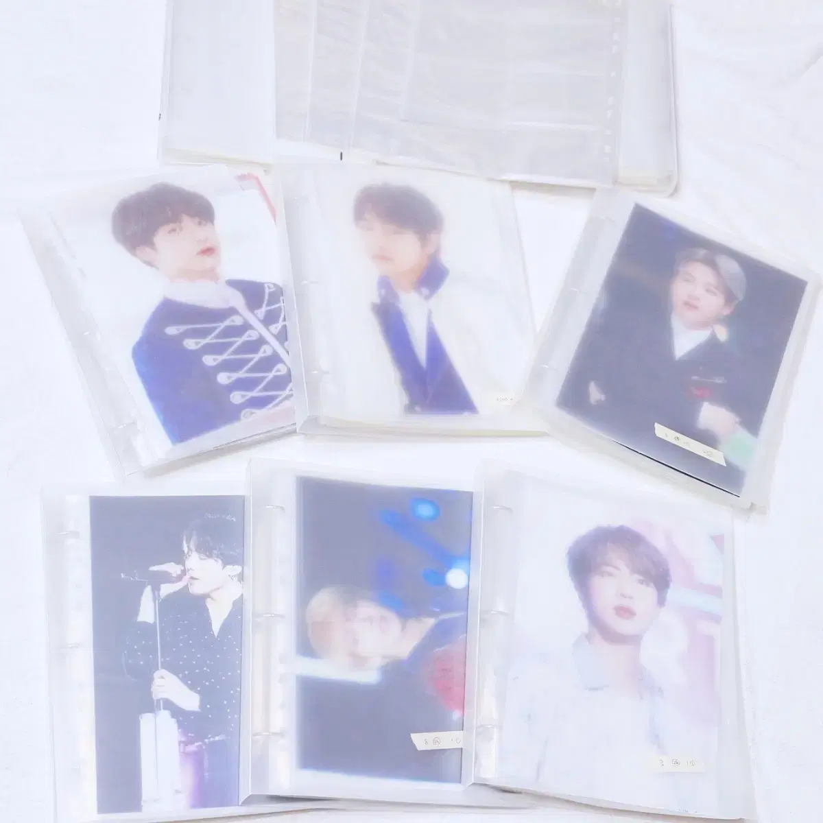 BangtanPokaNam Jun Suk JinYoon KihoSeok JiminTae JungkookBinderPhotocardBandSealBT21Inside paper