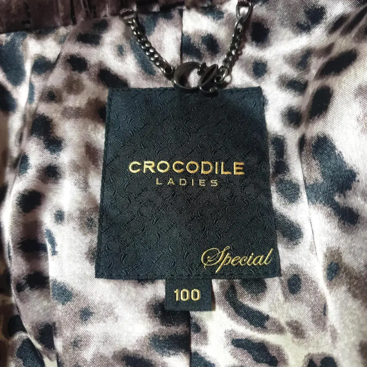 (100) CROCODILE 크로커다일 여자 밍크코트