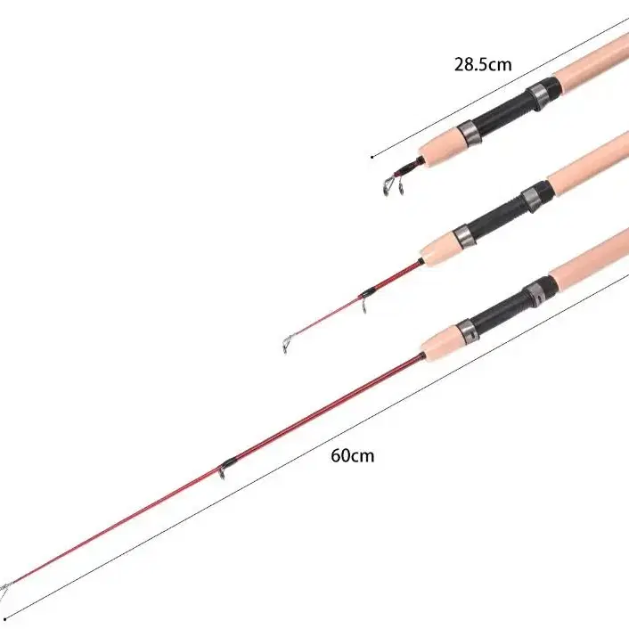 겨울낚시 낚싯대휠셋트 얼음낚시 빙어낚시 분리형낚싯대