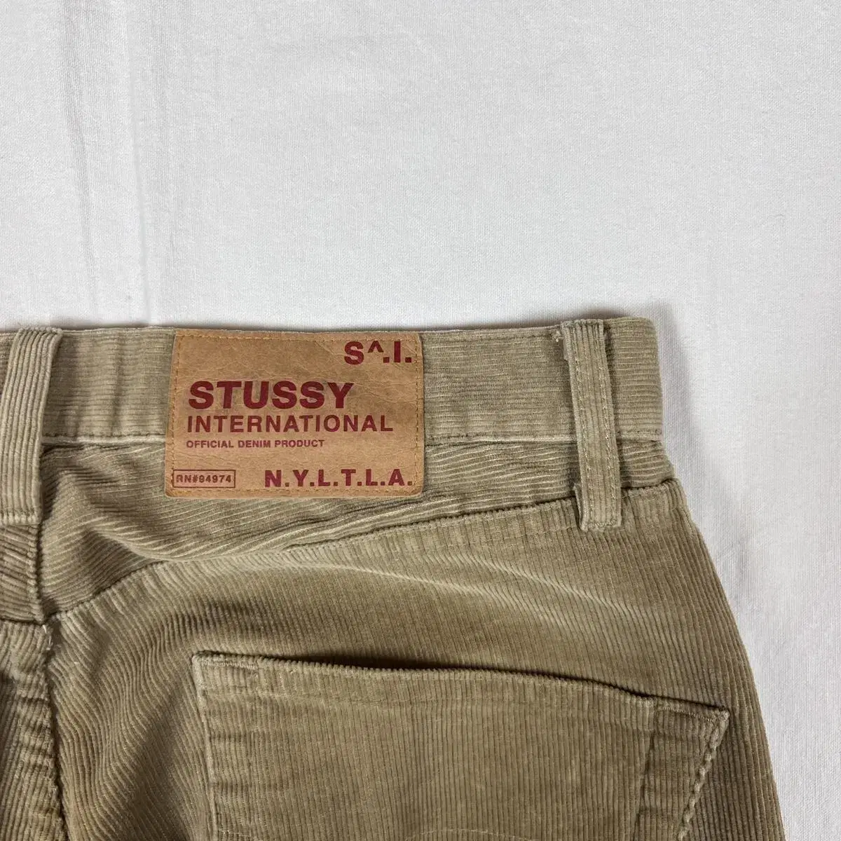 90s 스투시 stussy nyltla 코듀로이 팬츠바지