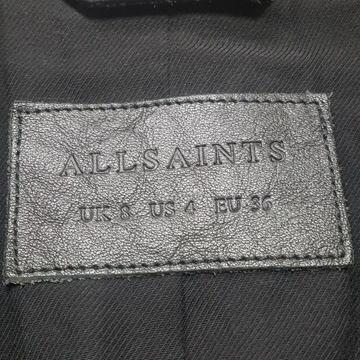 올세인츠(ALLSAINTS) 블랙쟈켓 UK8 US4 EU36