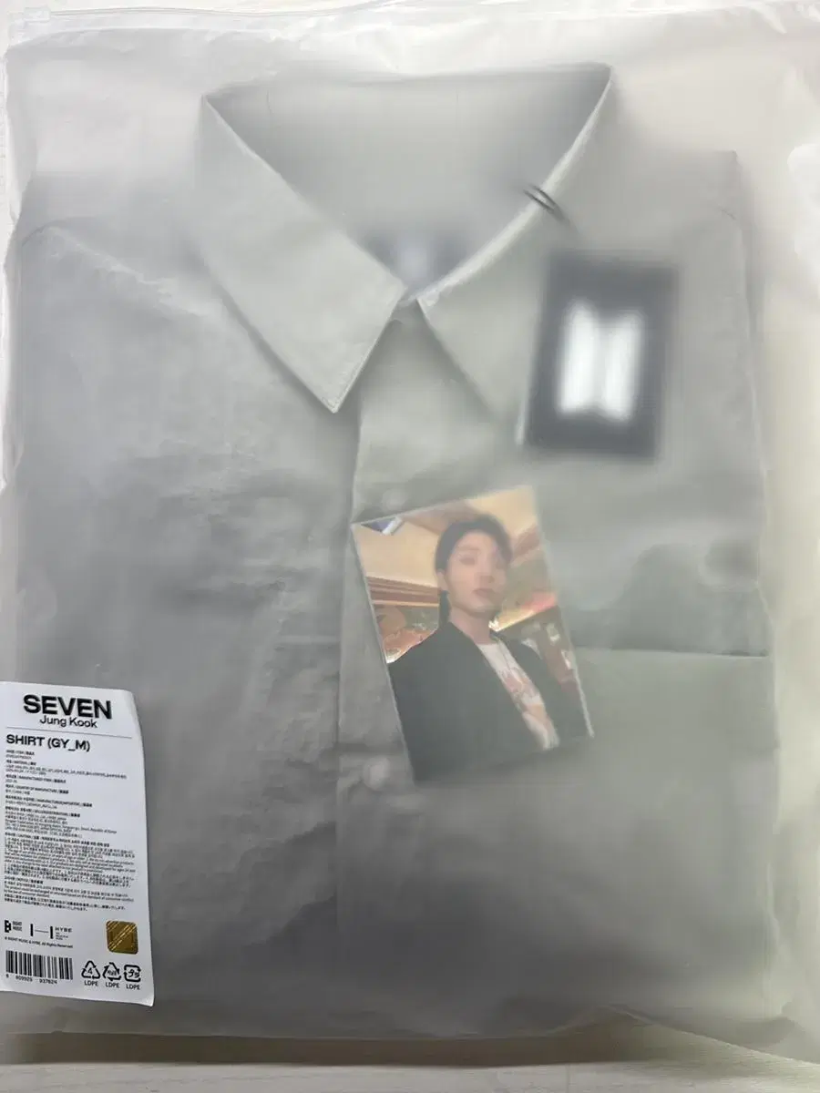 원가이하)photocard포함)jungkook seven shirt