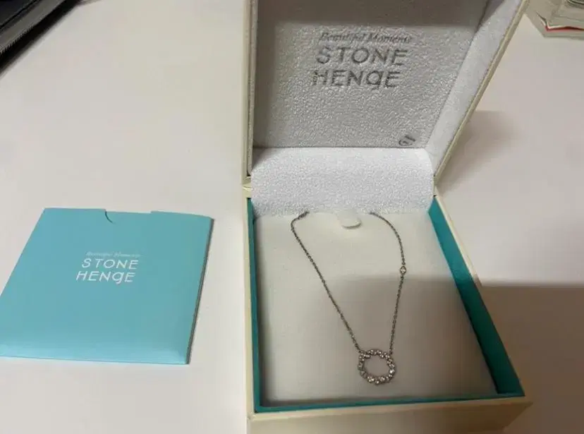 Stonehenge Silver Necklace