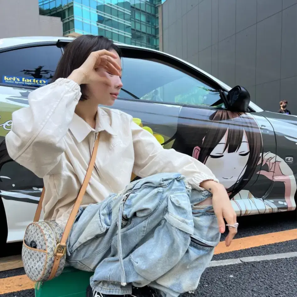 글로니 밀리 블루종 MILLY COTTON BLOUSON (BEIGE)