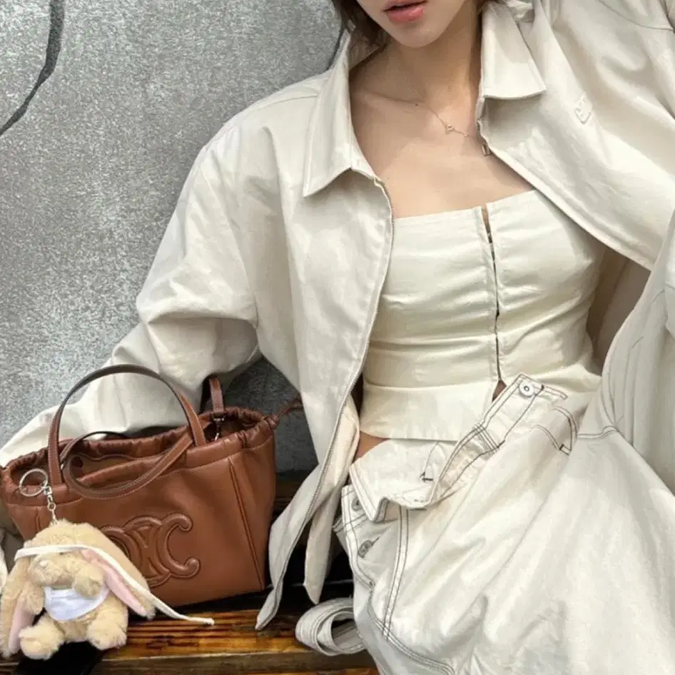 글로니 밀리 블루종 MILLY COTTON BLOUSON (BEIGE)