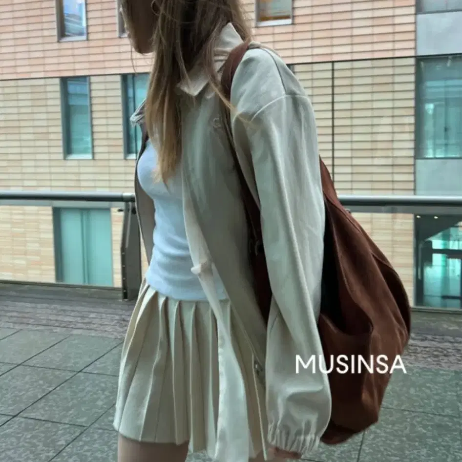 글로니 밀리 블루종 MILLY COTTON BLOUSON (BEIGE)