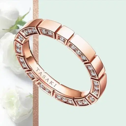 Tasaki Piano Ring Pavé