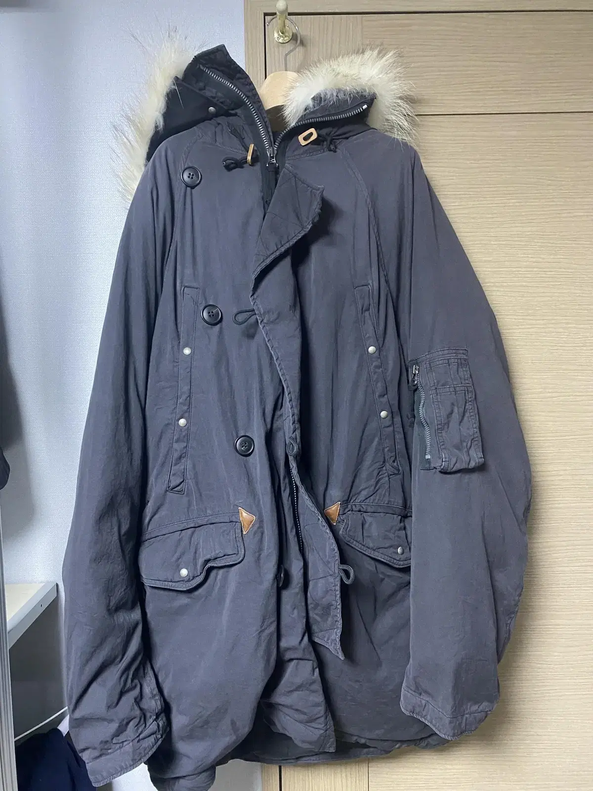 [5] 22FW Beam Valdez Down Parka Black