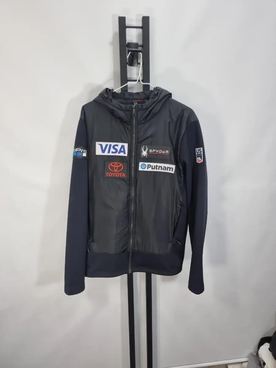 Spider Padded Ski Team Replica Jacket Black XL