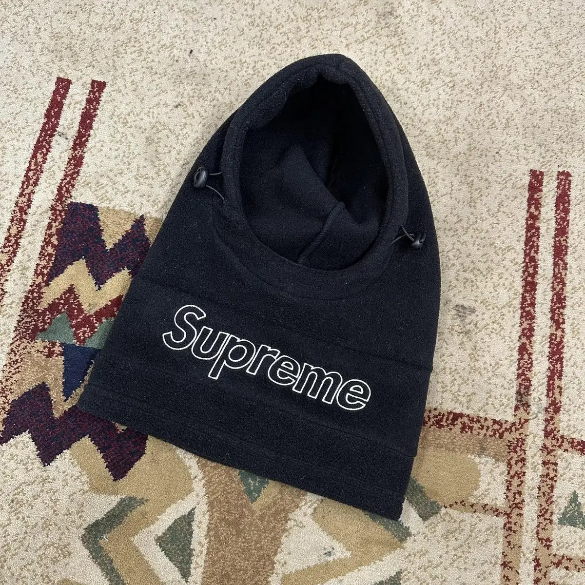 SUPREME 수프림 후리스 후드워머