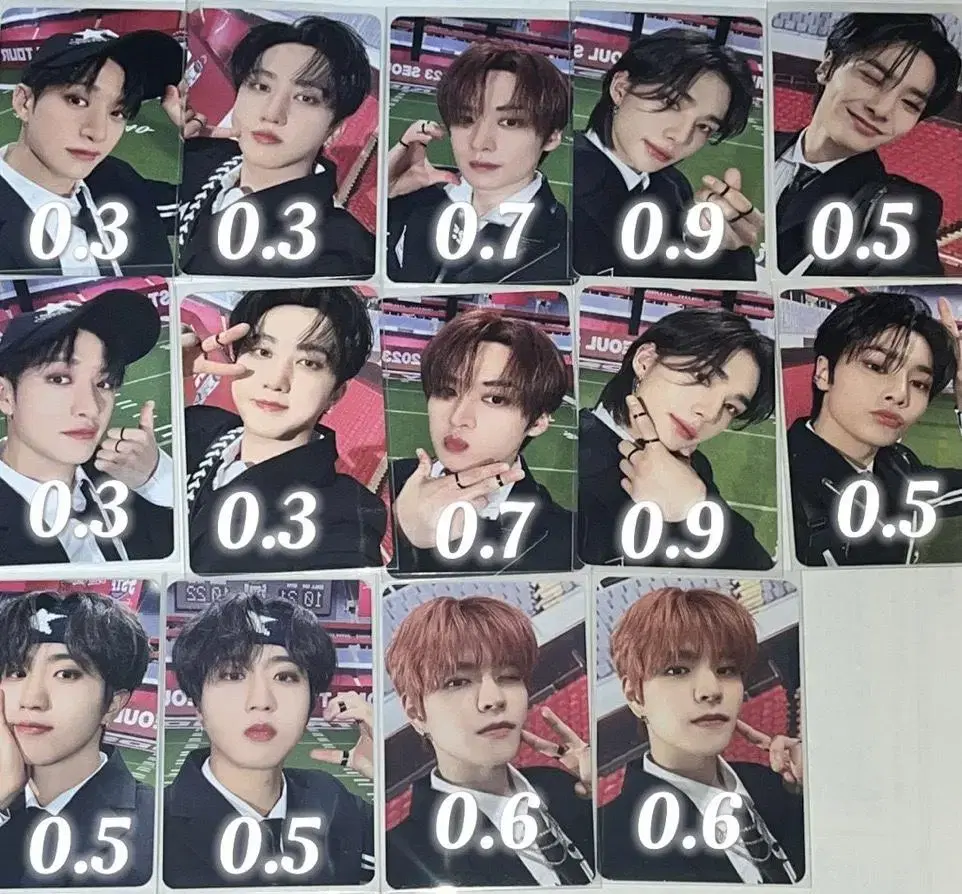 Skz straykids Unveil Concert Day 1 Day 2 Stay Zone Photo Card