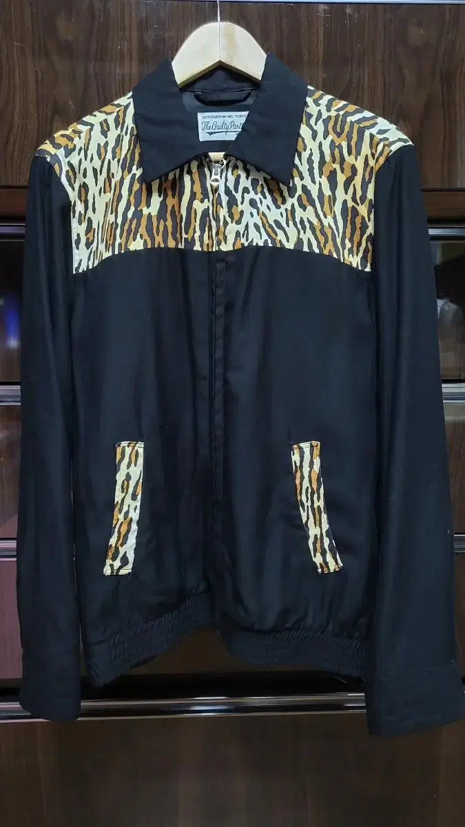 Wakomaria 50s Leopard Two-Tone Jacket M