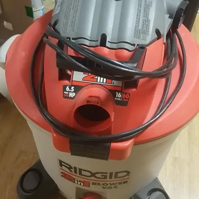 RIDGID 리지드 60리터 석션기 청소기 20만