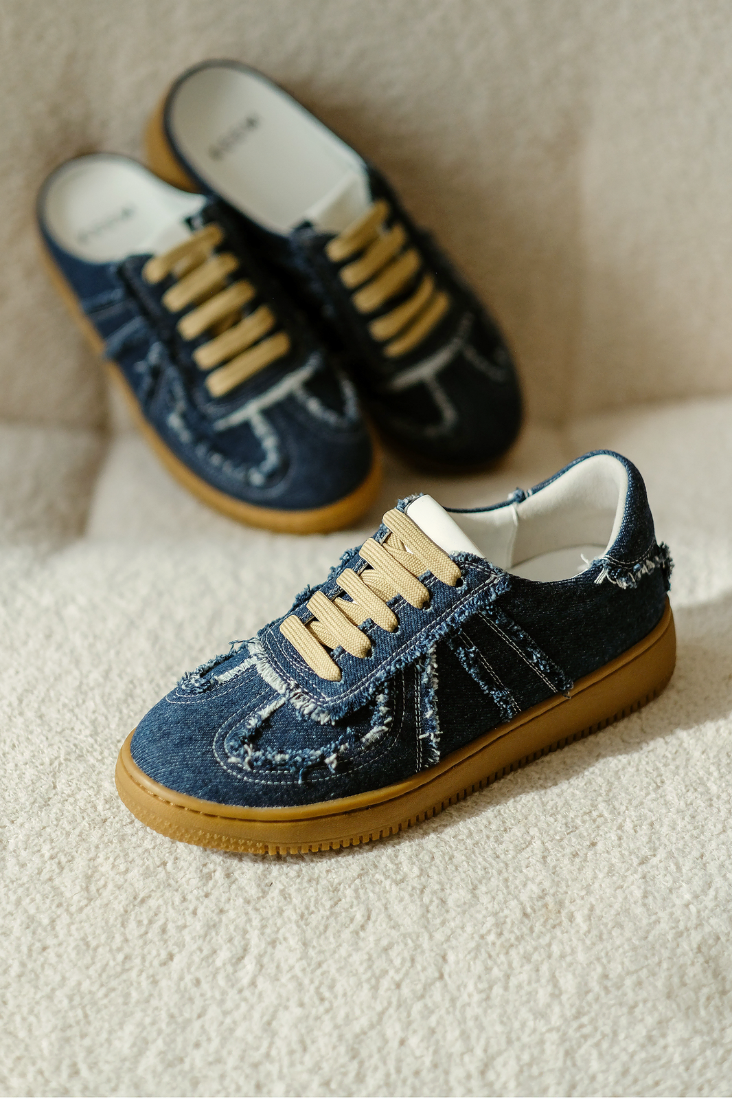 Denim sneakers