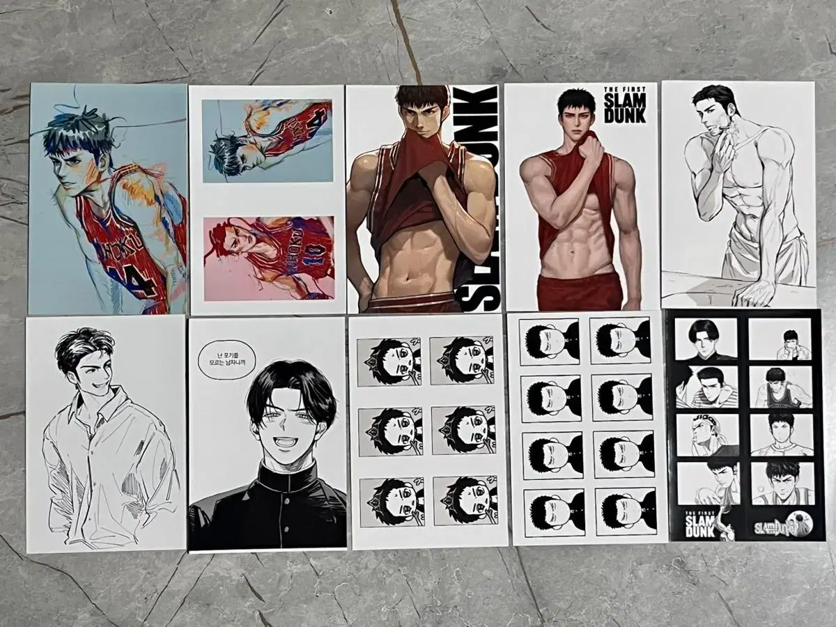 Wonga) SLAM DUNK Jung Dae Man Seo Tae Woong Woosung Myeong Hun Buk San Wang Pvak Printing Box