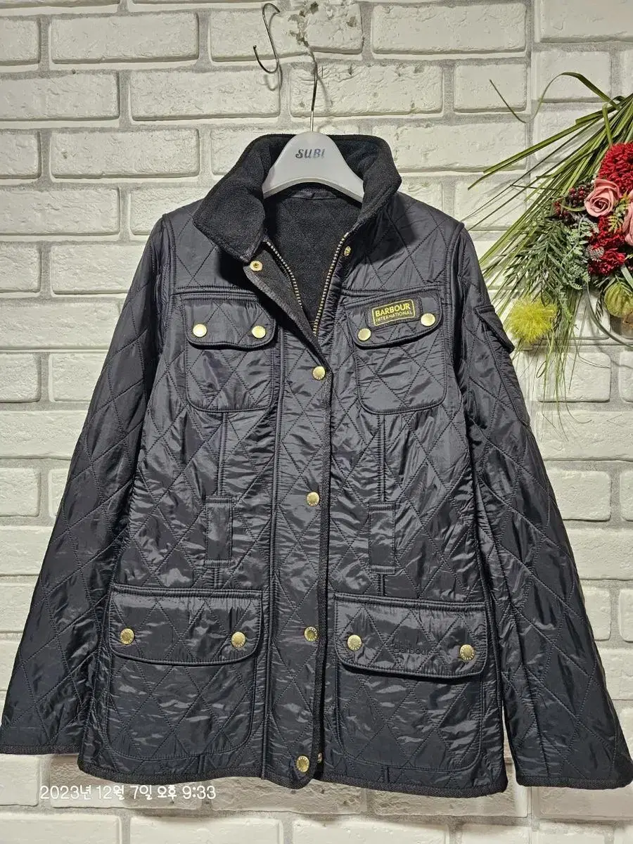 Barbour 바버 기모 누빔자켓