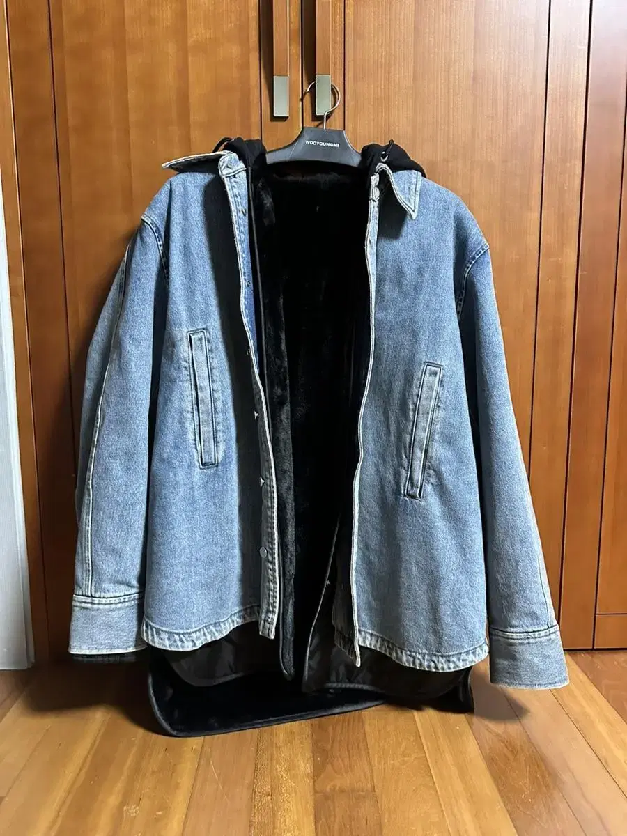 Solid Homme Hooded DenimJeansJacket