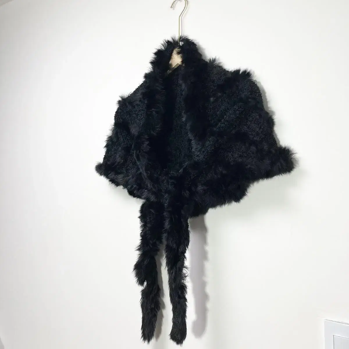 토끼털 숄 Rabbit fur Shawl Scarf