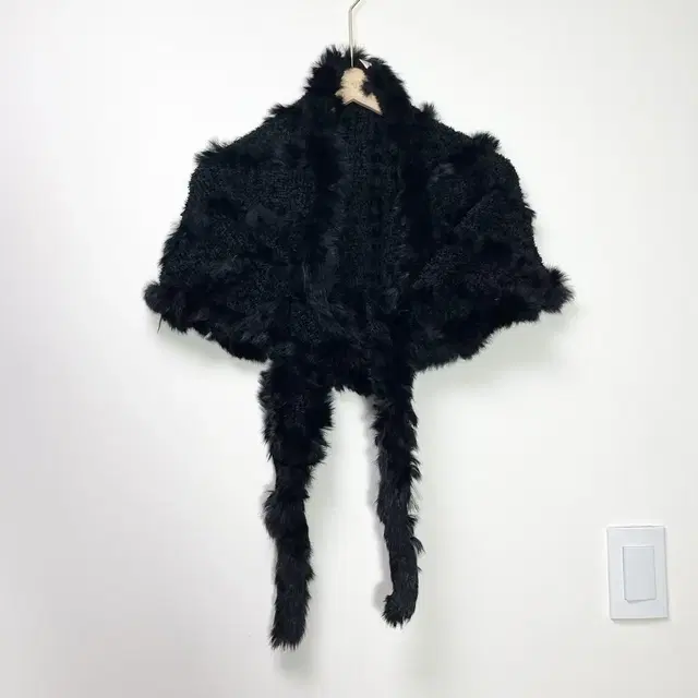 토끼털 숄 Rabbit fur Shawl Scarf