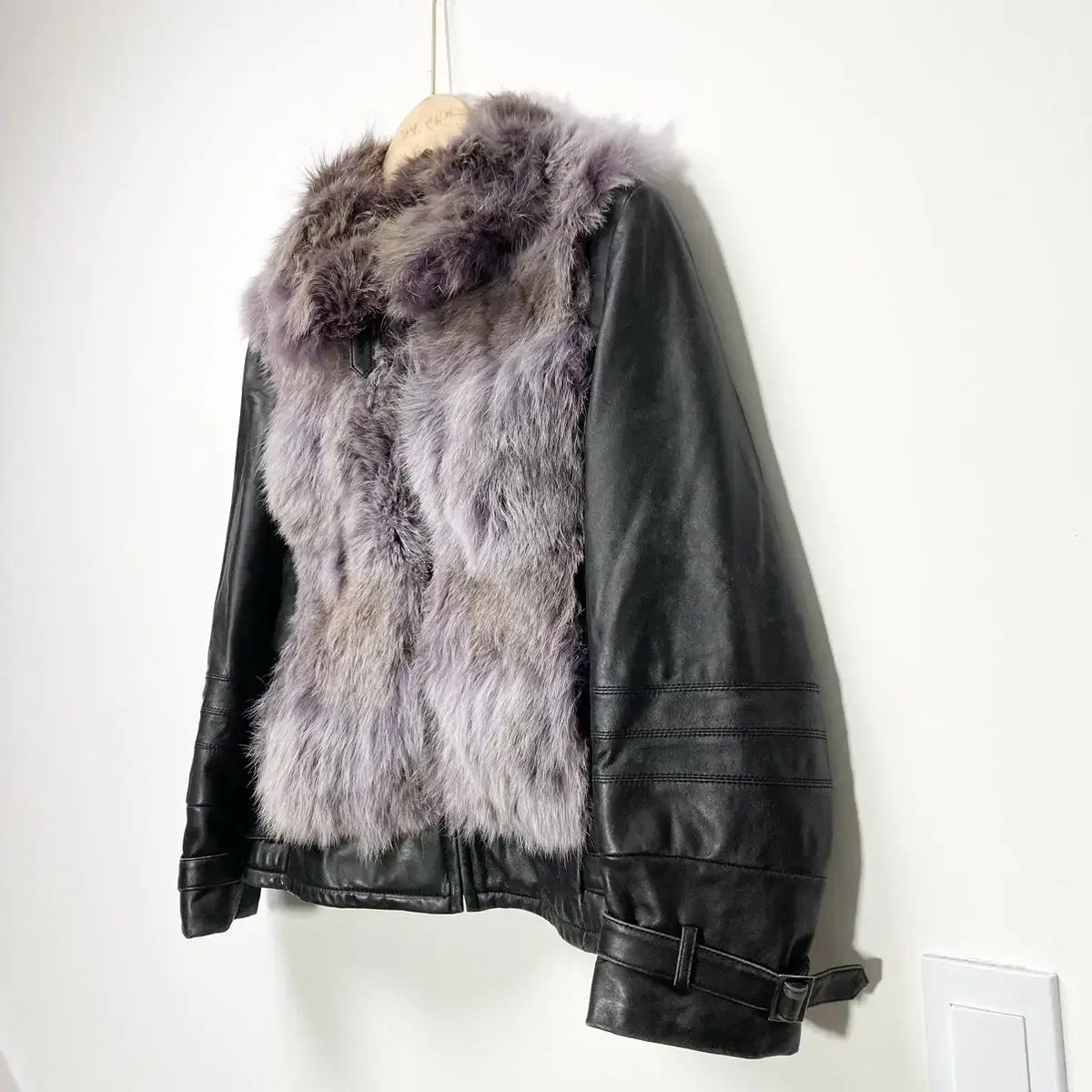 여우털/양가죽 자켓 M(91) Fox Fur/Lamb Skin Jacke