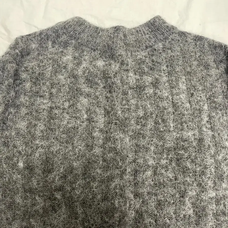 vintage gray knit