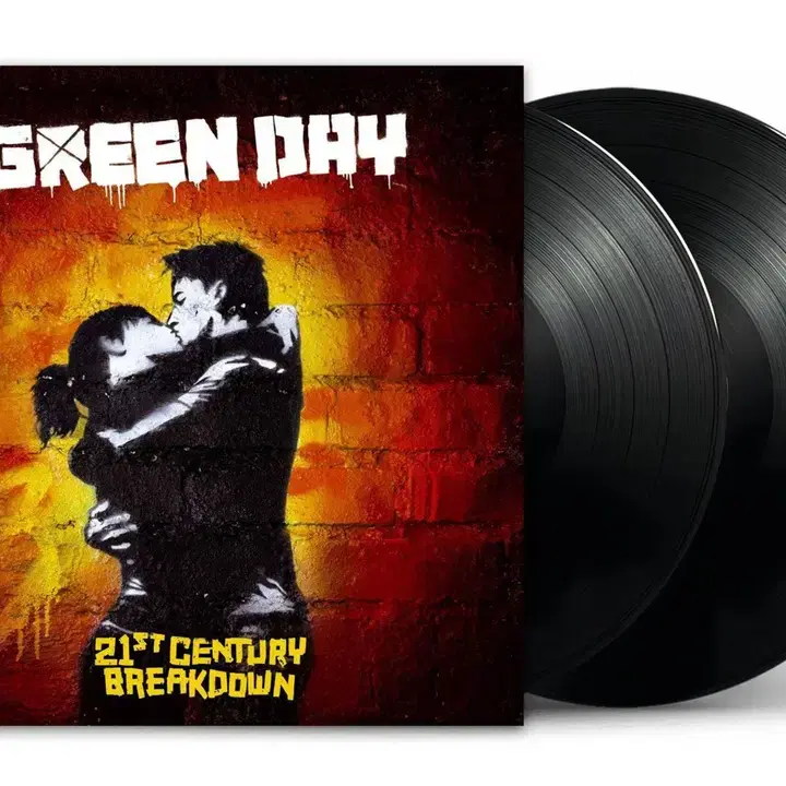 그린데이 21st Century Breakdown 더블바이닐 LP 미개봉