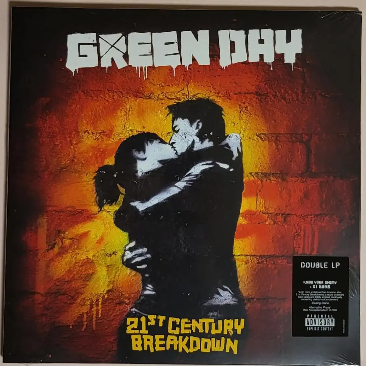 그린데이 21st Century Breakdown 더블바이닐 LP 미개봉